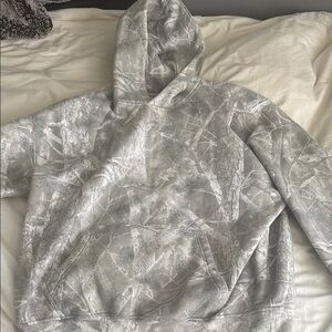 Gray Camouflage Hoodie